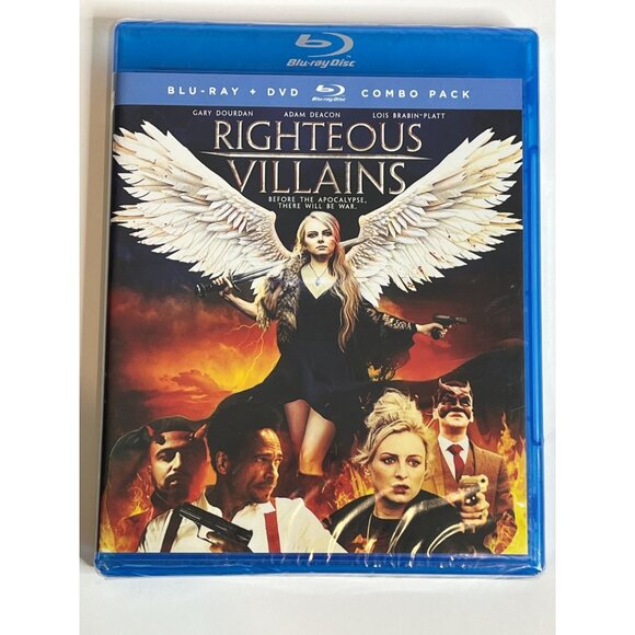 Righteous Villains Blu Ray Disc DVD Movie Film Horror Dark Crime Thriller Myster - Picture 1 of 6